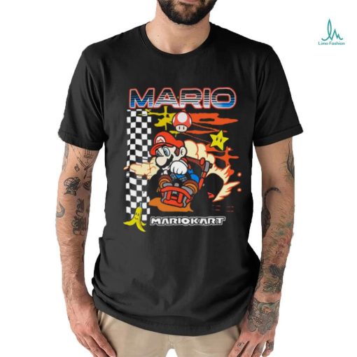 Mario Kart Racing Finish Line T Shirt
