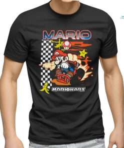 Mario Kart Racing Finish Line T Shirt