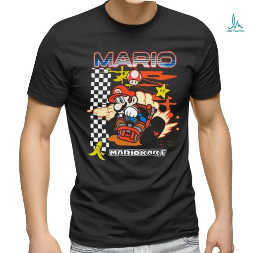 Mario Kart Racing Finish Line T Shirt