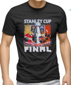Mascots Edmonton Oilers Vs Florida Panthers 2024 Stanley Cup Final Shirt