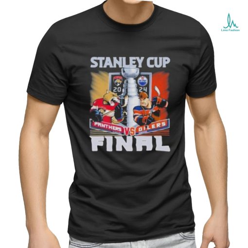 Mascots Edmonton Oilers Vs Florida Panthers 2024 Stanley Cup Final Shirt
