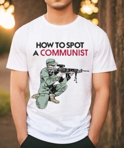 Matt Maddock Wearing How To Spot A Communist Shirt