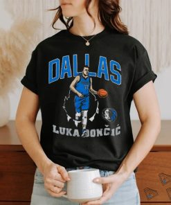 Mavs Luka Doncic Bustin' Through shirt