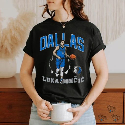 Mavs Luka Doncic Bustin’ Through shirt