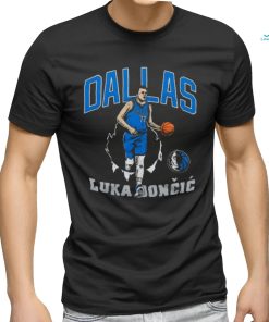 Mavs Luka Doncic Bustin' Through shirt