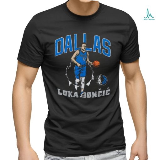 Mavs Luka Doncic Bustin’ Through shirt