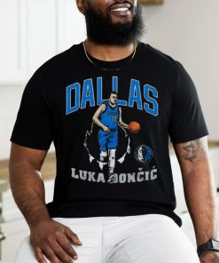 Mavs Luka Doncic Bustin' Through shirt