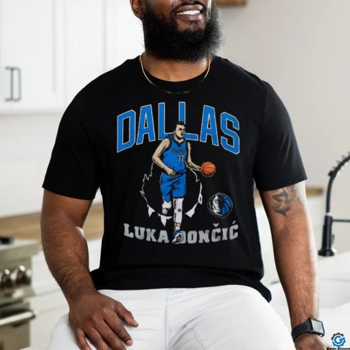 Mavs Luka Doncic Bustin’ Through shirt