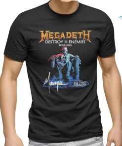 Megadeth Destroy All Enemies Tour 2024 shirt