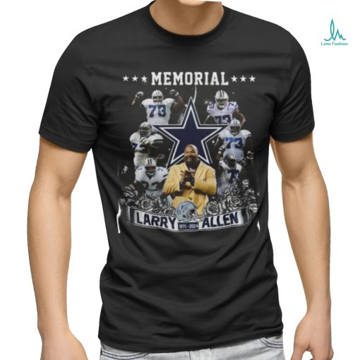 Memorial Larry Allen 1971 2024 T Shirt