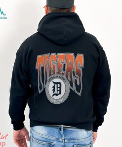Men's Detroit Tigers Mitchell & Ness Navy Play By Play Traditional T Shirt