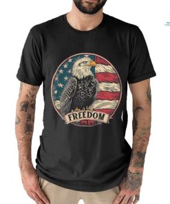 Men's Freedom American Eagle USA Flag T Shirts