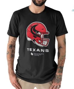 Men's Nike Navy Houston Texans Helmet T Shirt