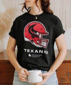Men's Nike Navy Houston Texans Helmet T Shirt