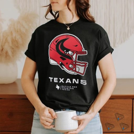 Men’s Nike Navy Houston Texans Helmet T Shirt