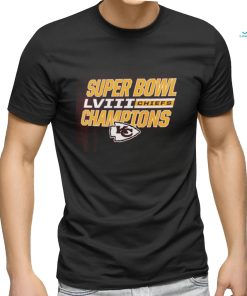 Men's Red Kansas City Chiefs Super Bowl LVIII Champions T Shirt