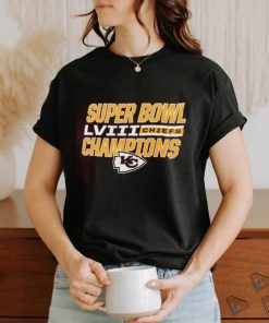 Men's Red Kansas City Chiefs Super Bowl LVIII Champions T Shirt