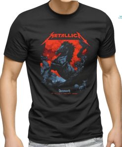 Metallica Denmark M72 World Tour No Repeat Weekends Poster At Parken Stadium In Copenhagen On June 14th And 16th 2024 Classic T Shirt