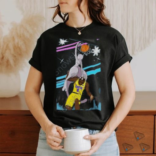 Mewtwo Dunking On Lebron James Limited Edition New Shirt