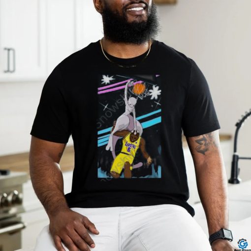 Mewtwo Dunking On Lebron James Limited Edition New Shirt