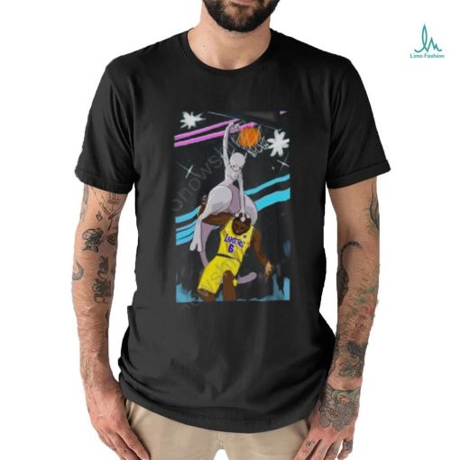 Mewtwo Dunking On Lebron James Limited Edition New Shirt