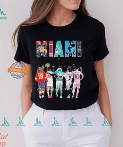 Miami Sports Teams florida panthers miami heat dolphins marlins inter miami 2024 Shirt