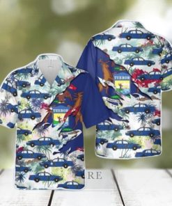 Michigan State Police Hawaiian Shirt For Beach Fans
