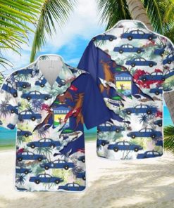 Michigan State Police Hawaiian Shirt For Beach Fans