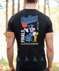 Mickey 2024 NBA Finals All In The Dallas Mavericks Unisex T Shirt