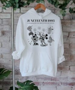 Mickey Juneteenth 1993 Celebrating Black Freedom With A Bang Shirt