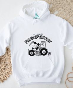 Mickey Mouse eff presents fix copyright shirt