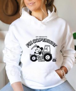 Mickey Mouse eff presents fix copyright shirt