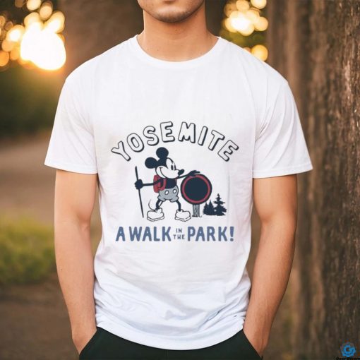 Mickey Yosemite a walk in the park shirt