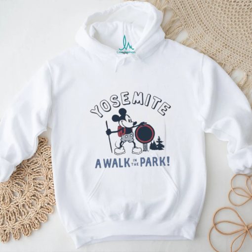 Mickey Yosemite a walk in the park shirt
