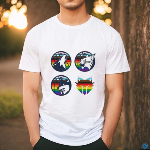 Minnesota Timberwolves Happy Pride Month Celebrating Our LGBTQ Community T Shirt