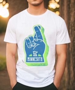 Minnesota Timberwolves mood fingers shirt