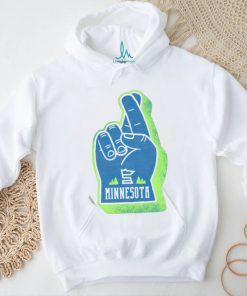 Minnesota Timberwolves mood fingers shirt