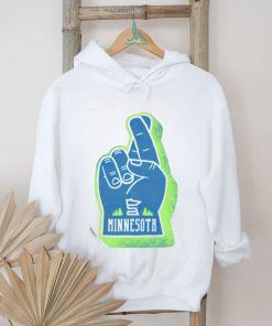 Minnesota Timberwolves mood fingers shirt