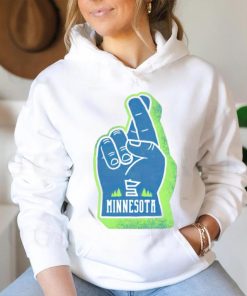 Minnesota Timberwolves mood fingers shirt