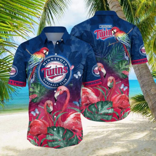 Minnesota Twins MLB Flower Hawaiian Shirt Unique Gift For Men Women Fans