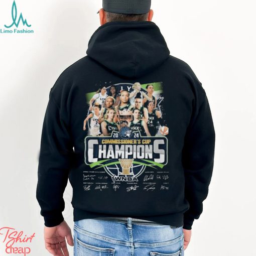 Minnesota lynx commissioner’s cup champions 2024 fan celebration fan shirt
