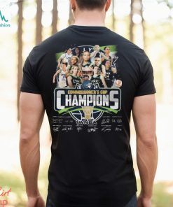 Minnesota lynx commissioner’s cup champions 2024 fan celebration fan shirt