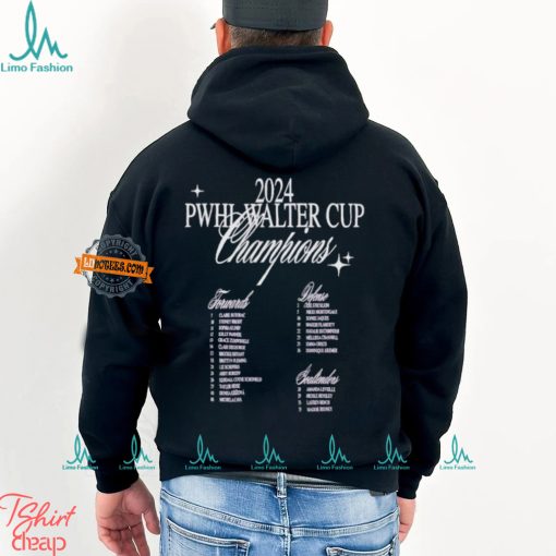 Minnesota pwhl the champions run professional women’s hockey league walter cup 2024 shirt