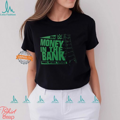 Money In The Bank 2024 Green Logo T Shirt