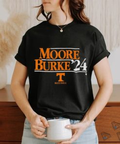 Moore burke ’24 Tennessee Baseball 2024 National Champions Shirt