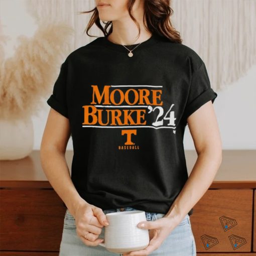 Moore burke ’24 Tennessee Baseball 2024 National Champions Shirt