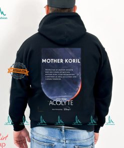 Mother Koril Character In Star Wars The Acolyte Now Streaming On Disney Two Sides Unisex T Shirt