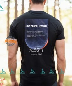 Mother Koril Character In Star Wars The Acolyte Now Streaming On Disney Two Sides Unisex T Shirt