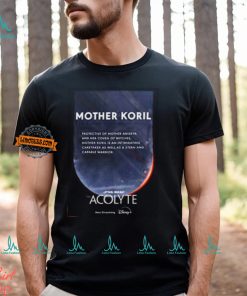 Mother Koril Character In Star Wars The Acolyte Now Streaming On Disney Two Sides Unisex T Shirt