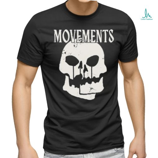 Movements Afraid To Die Skull shirt